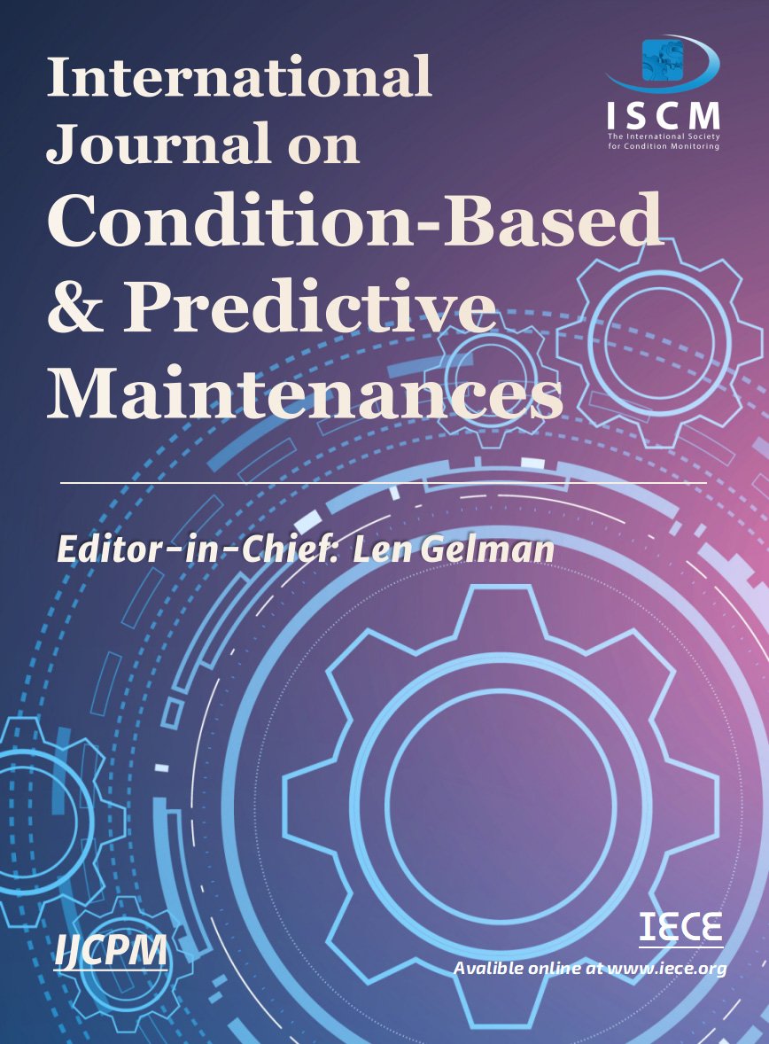 International Journal on Condition-Based and Predictive Maintenances Cover