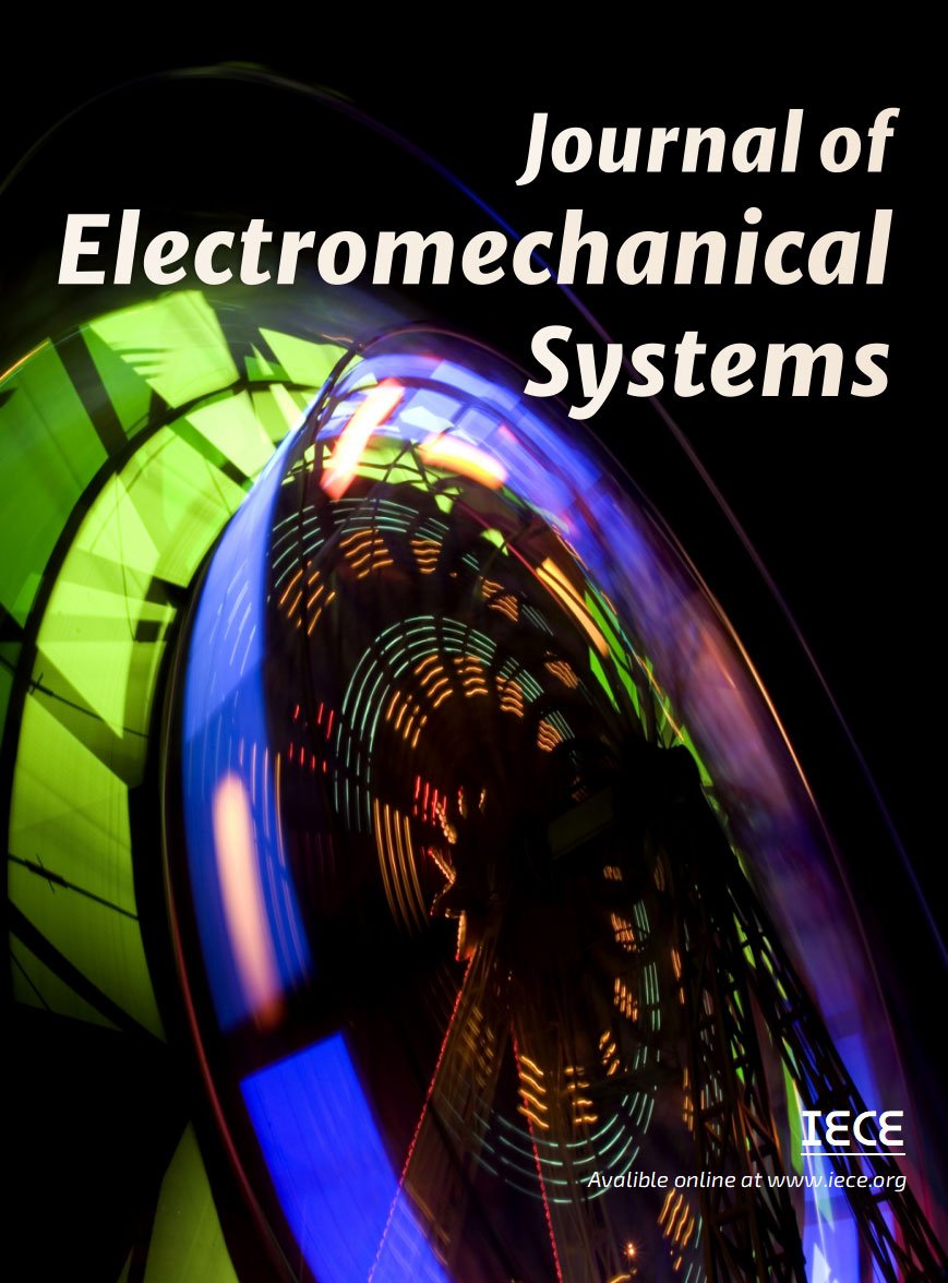 Journal of Electromechanical Systems Cover