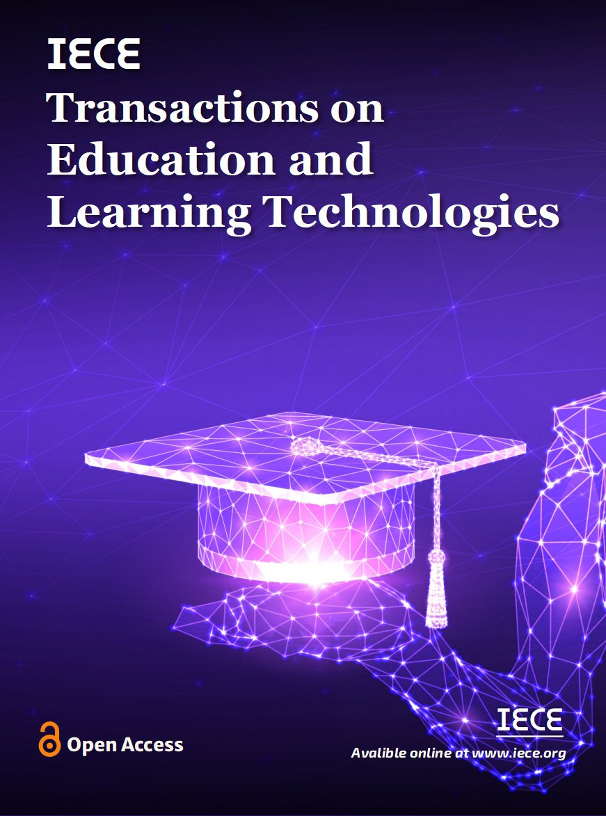 IECE Transactions on Education and Learning Technologies Cover