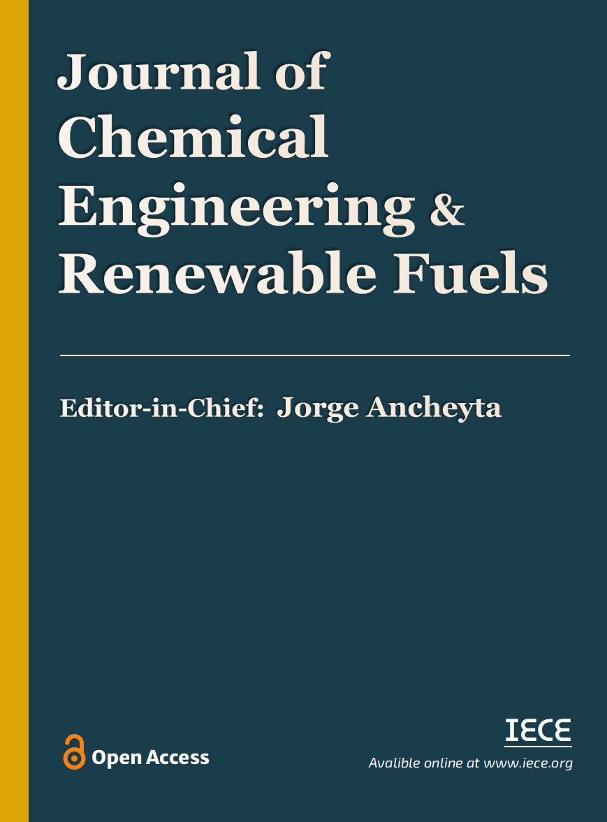 Journal of Chemical Engineering and Renewable Fuels Cover