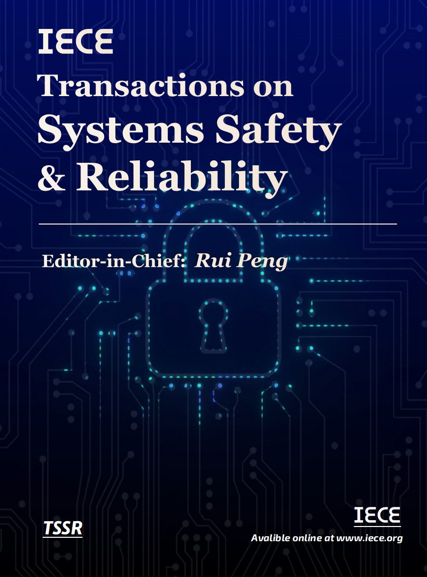 IECE Transactions on Systems Safety and Reliability Cover