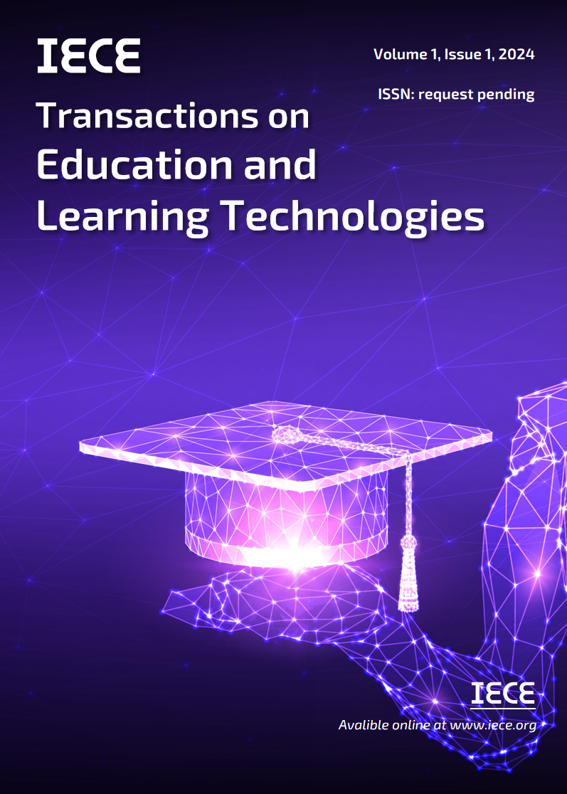 IECE Transactions on Education and Learning Technologies Cover
